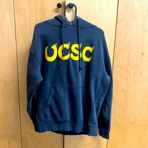Super cool vintage UC Santa Cruz slug sweatshirt large independent brand